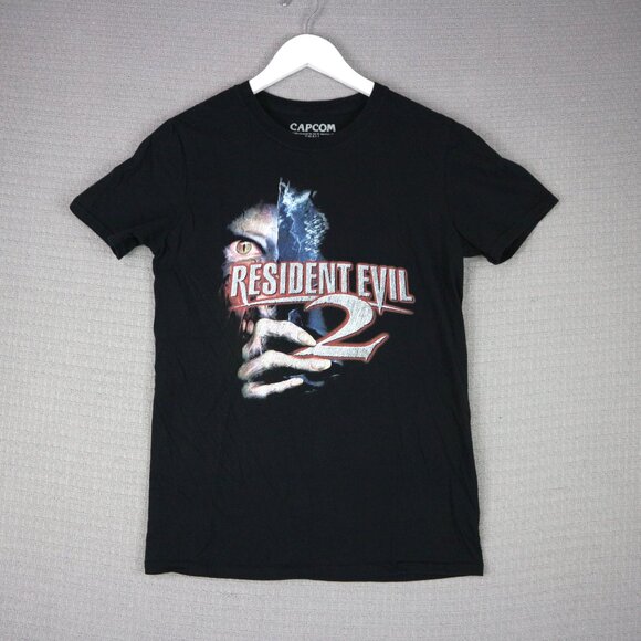 Resident Evil 2 Capcom Video Game Tee Mens Small - Picture 1 of 5
